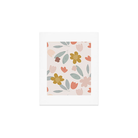 Menina Lisboa Spring Colorful Flowers Art Print