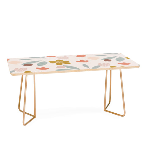 Menina Lisboa Spring Colorful Flowers Coffee Table