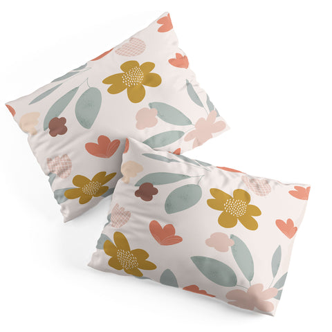 Menina Lisboa Spring Colorful Flowers Pillow Shams