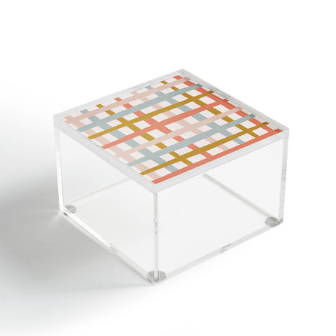 Menina Lisboa Spring Colorful Stripes Acrylic Box