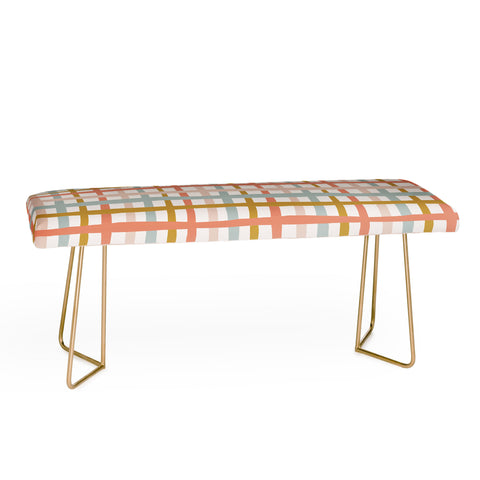 Menina Lisboa Spring Colorful Stripes Bench