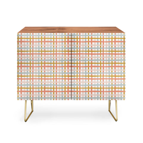 Menina Lisboa Spring Colorful Stripes Credenza