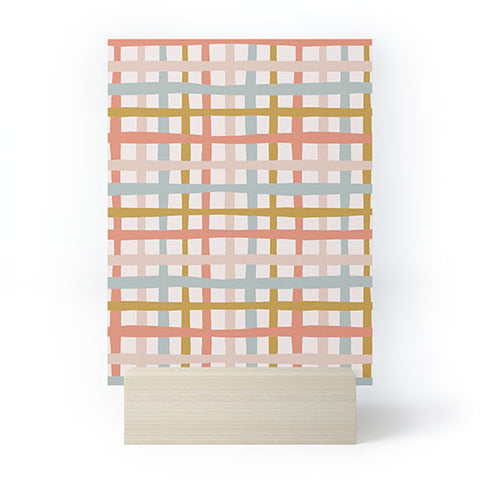 Menina Lisboa Spring Colorful Stripes Mini Art Print