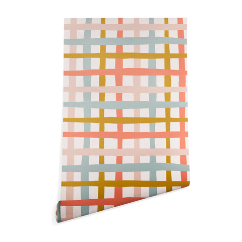 Menina Lisboa Spring Colorful Stripes Wallpaper