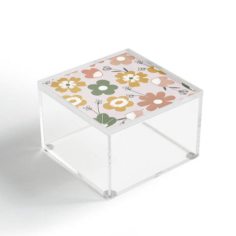 Menina Lisboa Spring Daisies Acrylic Box