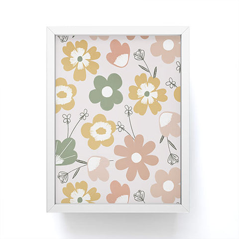 Menina Lisboa Spring Daisies Framed Mini Art Print