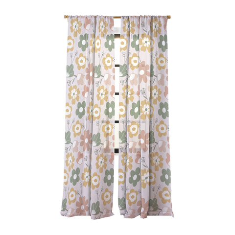 Menina Lisboa Spring Daisies Sheer Non Repeat