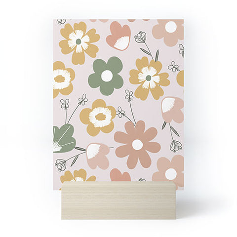 Menina Lisboa Spring Daisies Mini Art Print