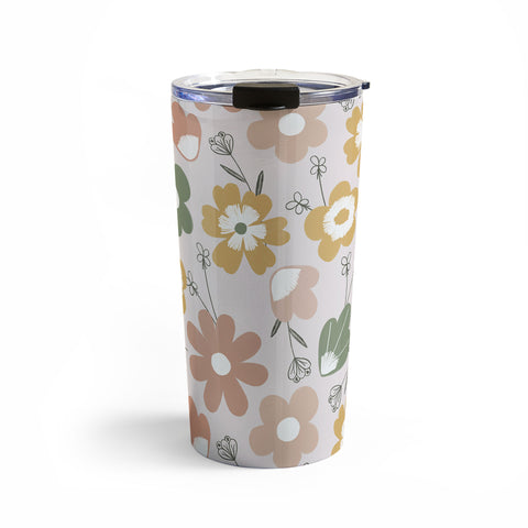 Menina Lisboa Spring Daisies Travel Mug