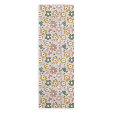 Menina Lisboa Spring Daisies Yoga Towel