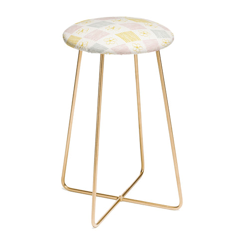 Menina Lisboa Spring Grandmillennial Counter Stool