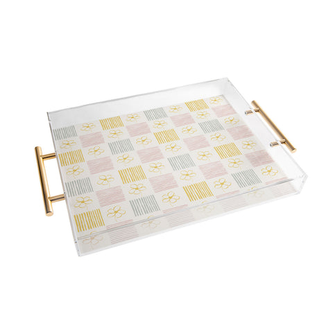 Menina Lisboa Spring Grandmillennial Acrylic Tray