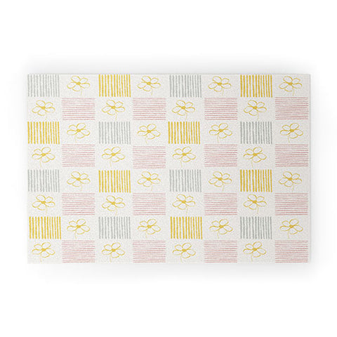 Menina Lisboa Spring Grandmillennial Welcome Mat