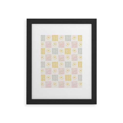 Menina Lisboa Spring Grandmillennial Framed Art Print