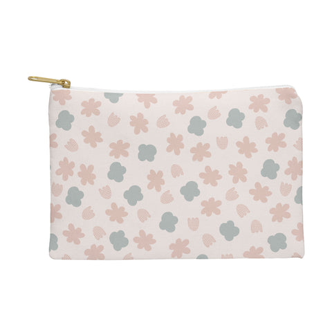 Menina Lisboa Spring Modern Flowers Pouch