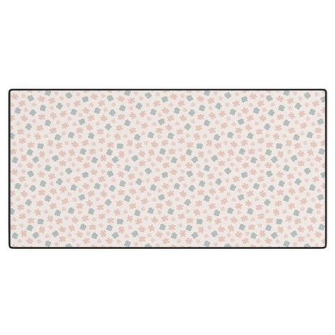 Menina Lisboa Spring Modern Flowers Desk Mat