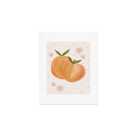 Menina Lisboa Spring Peaches Art Print