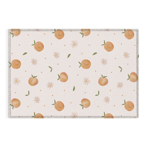Menina Lisboa Spring Peaches Outdoor Rug