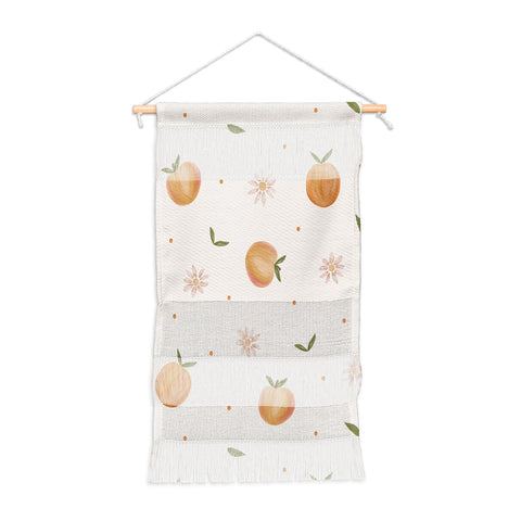 Menina Lisboa Spring Peaches Wall Hanging Portrait