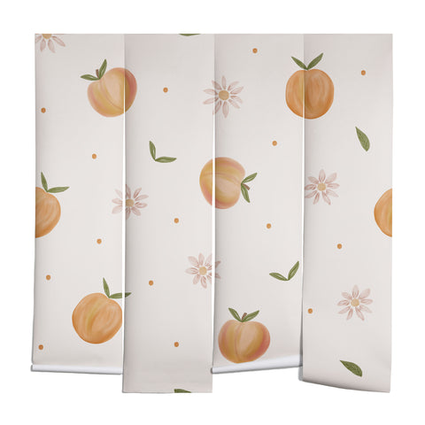 Menina Lisboa Spring Peaches Wall Mural
