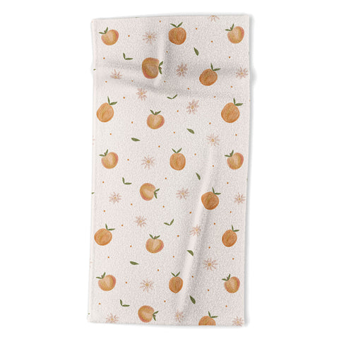 Menina Lisboa Spring Peaches Beach Towel