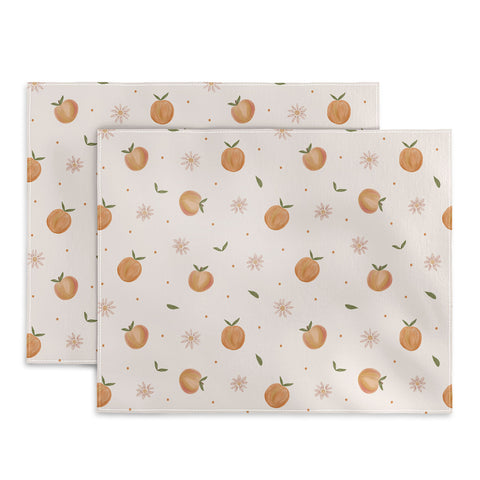 Menina Lisboa Spring Peaches Placemat