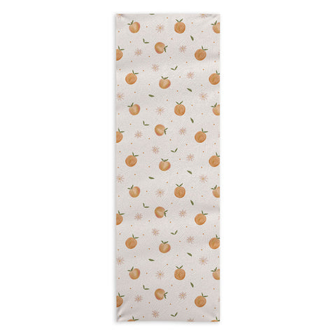 Menina Lisboa Spring Peaches Yoga Towel
