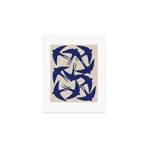 Menina Lisboa Spring Swallows Art Print