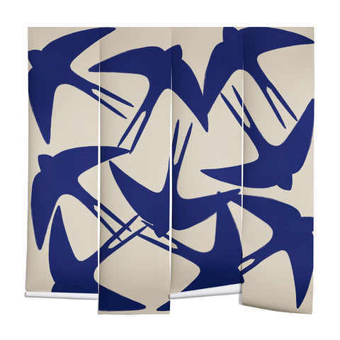 Menina Lisboa Spring Swallows Wall Mural