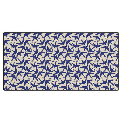 Menina Lisboa Spring Swallows Desk Mat
