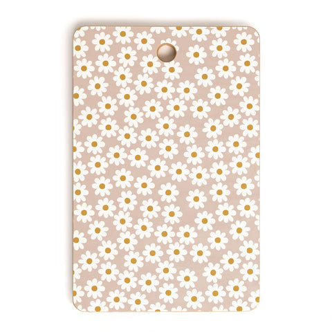 Menina Lisboa Spring White Daisies Cutting Board Rectangle