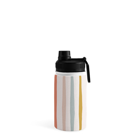 Menina Lisboa Summer Colorful Stripes Water Bottle