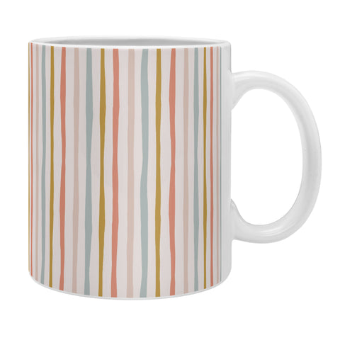 Menina Lisboa Summer Colorful Stripes Coffee Mug