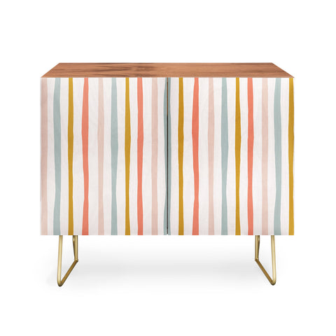 Menina Lisboa Summer Colorful Stripes Credenza