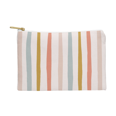Menina Lisboa Summer Colorful Stripes Pouch