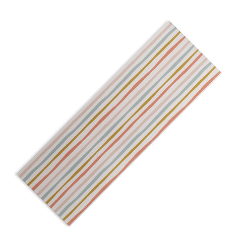 Menina Lisboa Summer Colorful Stripes Yoga Mat