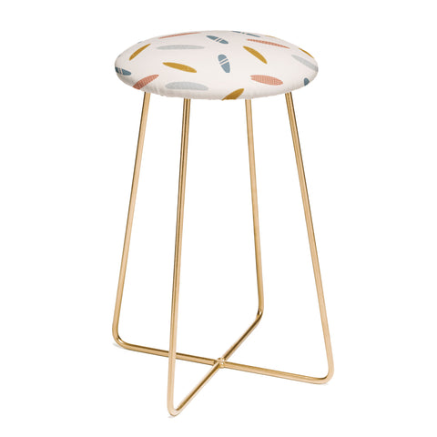 Menina Lisboa Summer Cool Surfboards Counter Stool