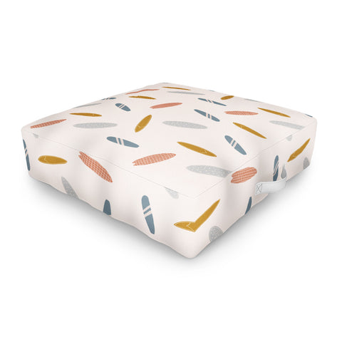 Menina Lisboa Summer Cool Surfboards Outdoor Floor Cushion