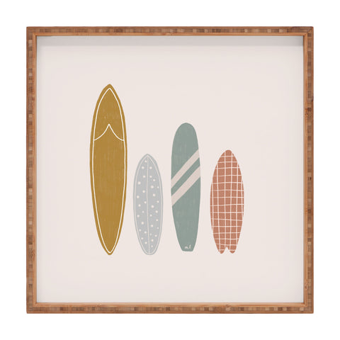 Menina Lisboa Summer Cool Surfboards Square Tray