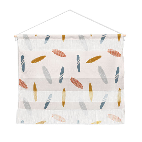 Menina Lisboa Summer Cool Surfboards Wall Hanging Landscape