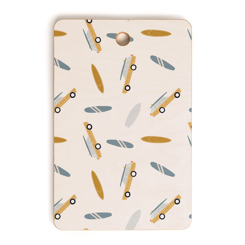 Menina Lisboa Summer Surf Day Cutting Board Rectangle