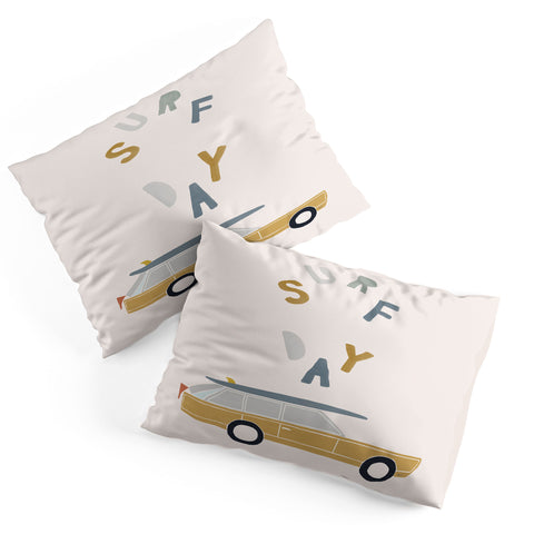 Menina Lisboa Summer Surf Day Pillow Shams