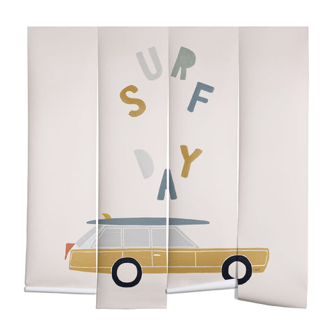 Menina Lisboa Summer Surf Day Wall Mural