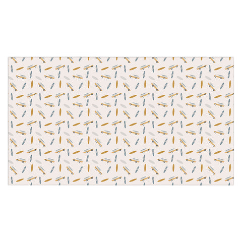 Menina Lisboa Summer Surf Day Tablecloth