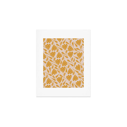 Menina Lisboa Sweet Yellow Flowers Art Print