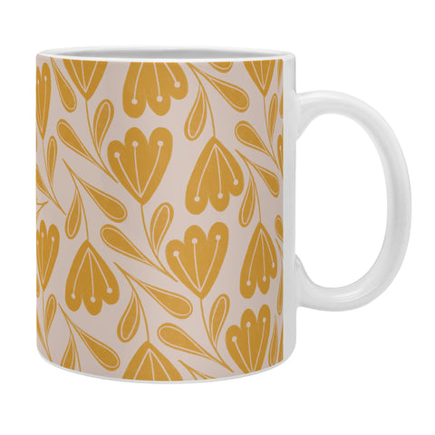 Menina Lisboa Sweet Yellow Flowers Coffee Mug