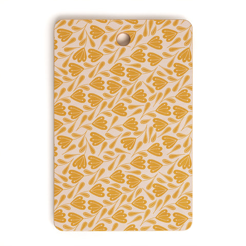 Menina Lisboa Sweet Yellow Flowers Cutting Board Rectangle