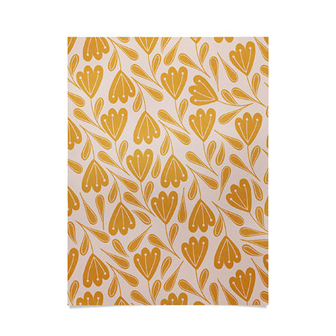 Menina Lisboa Sweet Yellow Flowers Poster