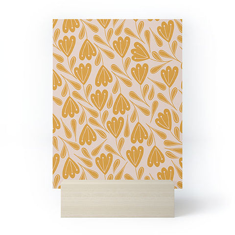 Menina Lisboa Sweet Yellow Flowers Mini Art Print