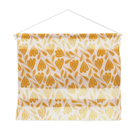Menina Lisboa Sweet Yellow Flowers Wall Hanging Landscape